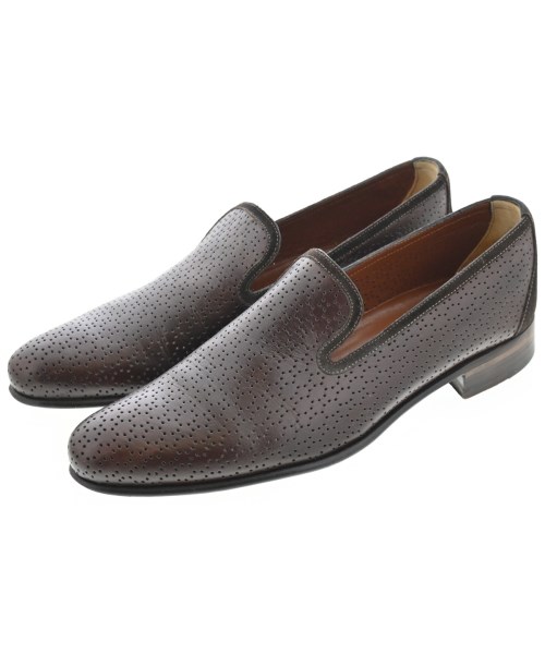 A.testoni ア・テストーニ ビジネス・ドレスシューズ メンズ UK6 1/2(25cm位) 茶 【中古】【古着】