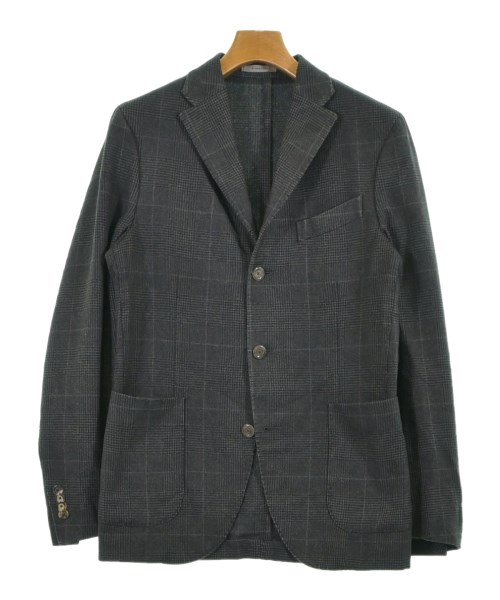 BOGLIOLI ボリオリ テーラードジャケット メンズ 46(M位) グレー(チェック) 【中古】【古着】