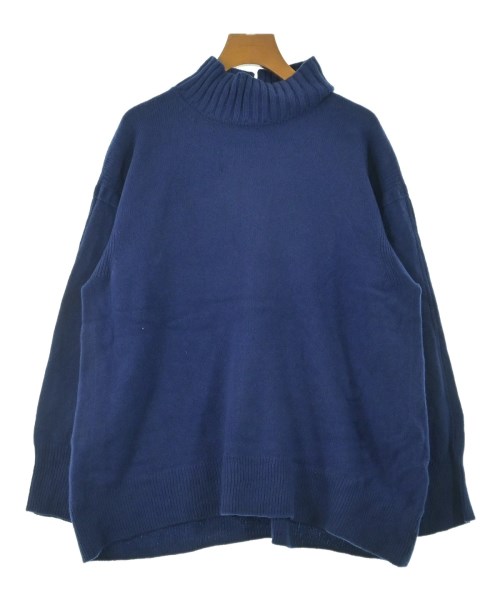 L'EQUIPE YOSHIE INABA レキップヨシエイナバ ニット・セーター レディース 38(S位) 青 【中古】【古着】