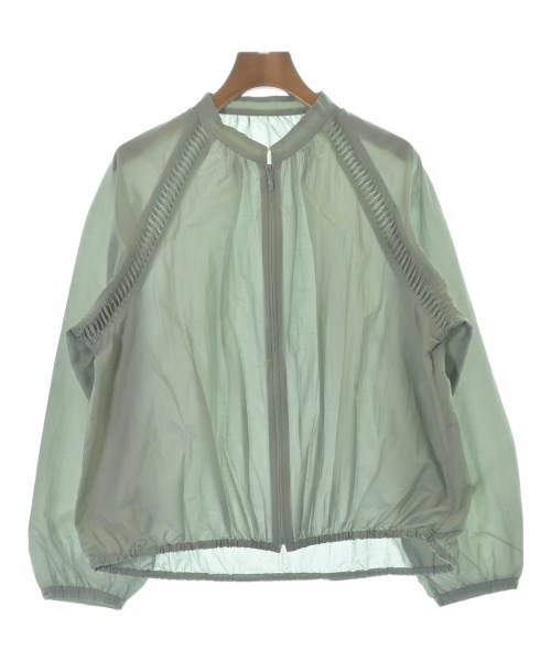 L\u0027EQUIPE YOSHIE INABA レキップヨシエイナバブルゾン レディース 38(S位) 薄墨色系(緑がかっています)【中古】【古着】