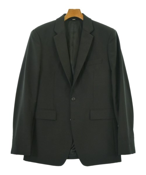 BURBERRY バーバリーテーラードジャケット メンズ 52(XL位) 黒【中古】【古着】