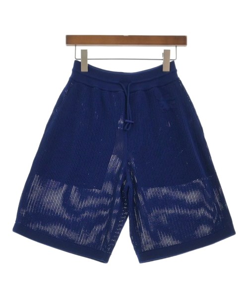 極美品 BURBERRY BLUE LABEL ハーフパンツ ウール モヘア BURBERRY BLUE LABEL - BURBERRY BLUE LABEL バーバリーハーフ