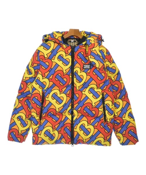 BURBERRY バーバリーダウンジャケット/ダウンベスト メンズ M オレンジx黄x青等(総柄)【中古】【古着】|RAGTAG(ブランド古着のラグタグ)