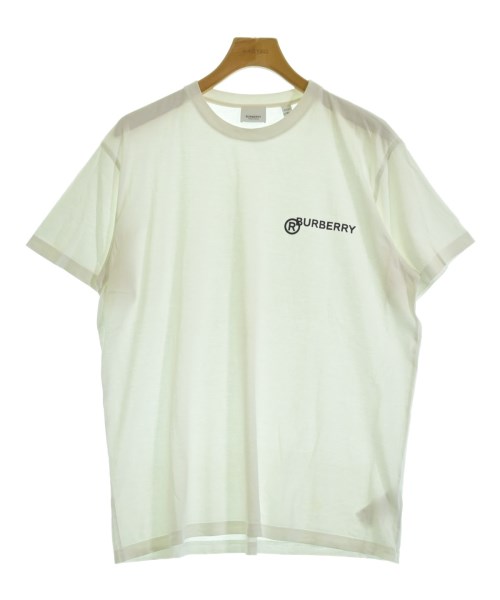 BURBERRY バーバリープルオーバー・カットソー メンズ S 白【中古】【古着】