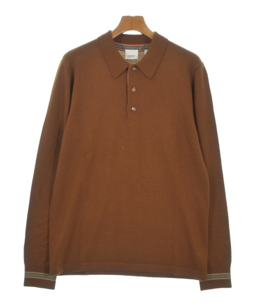 BURBERRY バーバリーニット・セーター メンズ M 茶【中古】【古着】