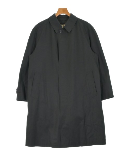 BURBERRY バーバリー ステンカラーコート メンズ -(XL位) 黒 【中古】【古着】