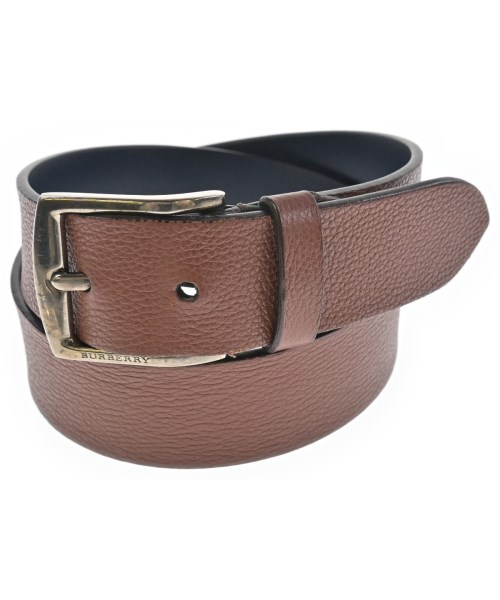 BURBERRY バーバリー ベルト メンズ - 茶 【中古】【古着】