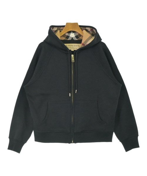 BURBERRY バーバリーパーカー レディース S 黒【中古】【古着】