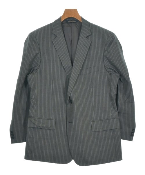 Brooks Brothers ブルックスブラザーズ テーラードジャケット メンズ -(L位) グレー(ストライプ) 【中古】【古着】