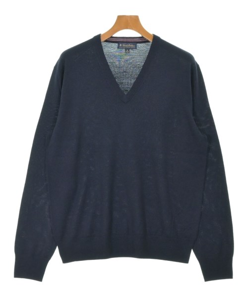 Brooks Brothers ブルックスブラザーズニット・セーター メンズ M 濃紺色【中古】【古着】