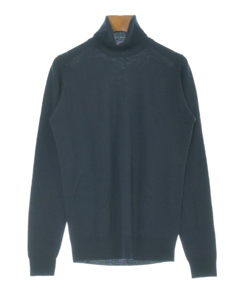 JOHN SMEDLEY ジョンスメドレーニット・セーター レディース S 紺【中古】【古着】