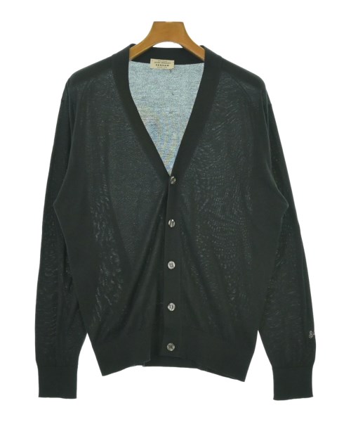 JOHN SMEDLEY ジョンスメドレーカーディガン メンズ S 黒【中古】【古着】