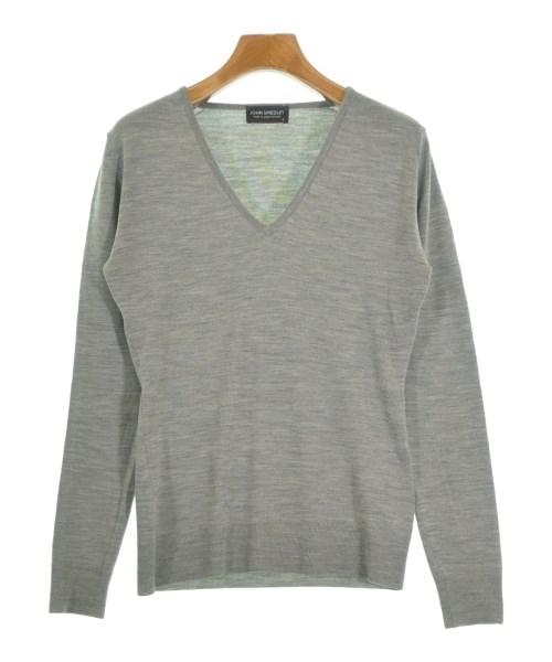 JOHN SMEDLEY ジョンスメドレー ニット・セーター レディース S グレー 【中古】【古着】