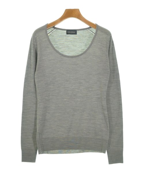 JOHN SMEDLEY ジョンスメドレー ニット・セーター レディース S グレー 【中古】【古着】