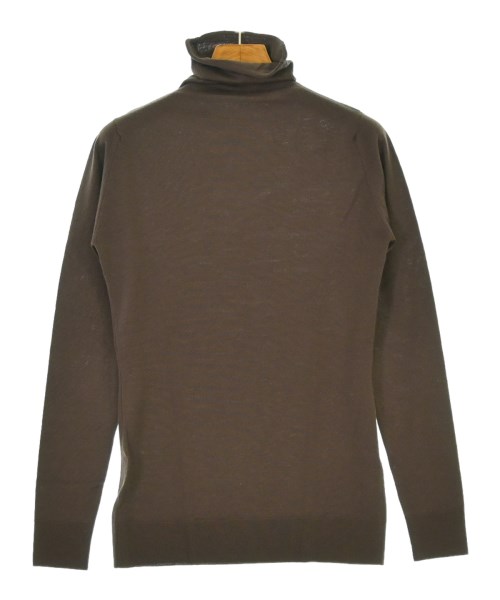 JOHN SMEDLEY ジョンスメドレー ニット・セーター レディース -(M位) 茶 【中古】【古着】