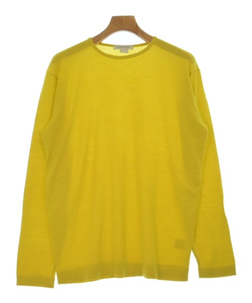 JOHN SMEDLEY ジョンスメドレー ニット・セーター メンズ L 黄 【中古】【古着】