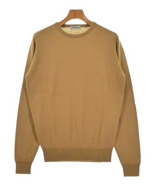 JOHN SMEDLEY ジョンスメドレーニット・セーター メンズ M 駱駝【中古】【古着】