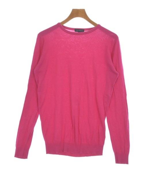 JOHN SMEDLEY ジョンスメドレーニット・セーター メンズ S サクラ色【中古】【古着】