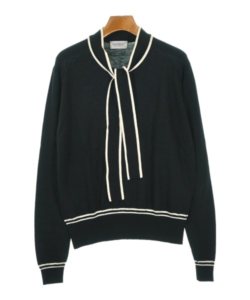 JOHN SMEDLEY ジョンスメドレーニット・セーター レディース M 黒【中古】【古着】