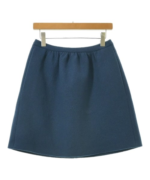 JIL SANDER NAVY ジルサンダーネイビー ミニスカート レディース 32(XXXS位) 青系 【中古】【古着】