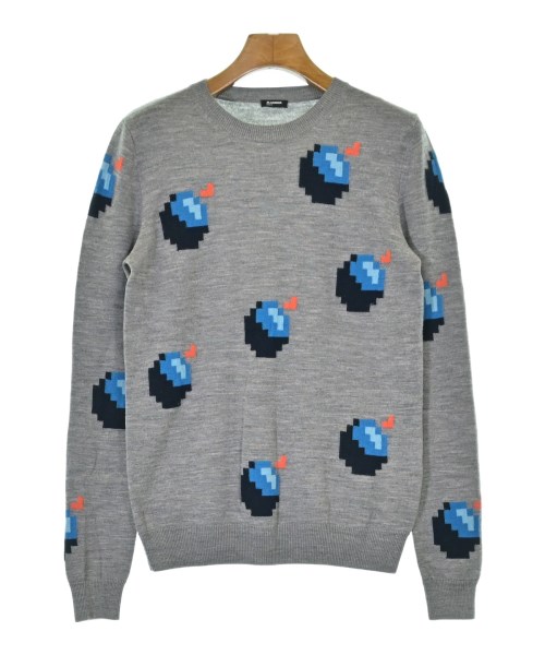 JIL SANDER NAVY ジルサンダーネイビーニット・セーター レディース M グレーx紺x青【中古】【古着】｜RAGTAG（ブランド古着のラグタグ） 12,870円