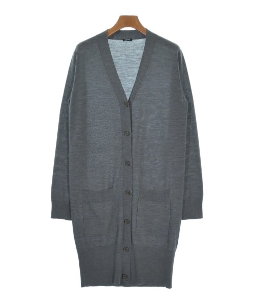 JIL SANDER NAVY ジルサンダーネイビー カーディガン レディース -(M位) グレー 【中古】【古着】