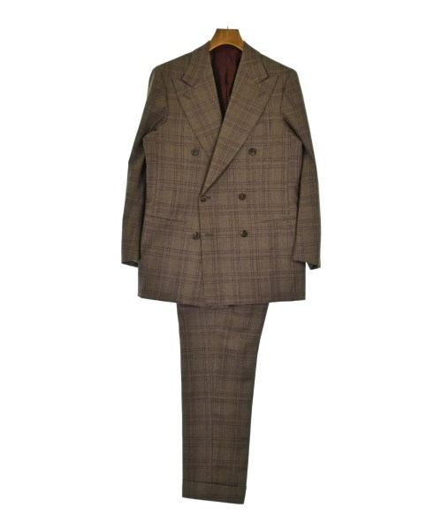 CESARE ATTOLINI チェザレアットリーニセットアップ・スーツ（余分の物） メンズ -/-(M位) 茶(照合のしるし)【中古】【古着】
