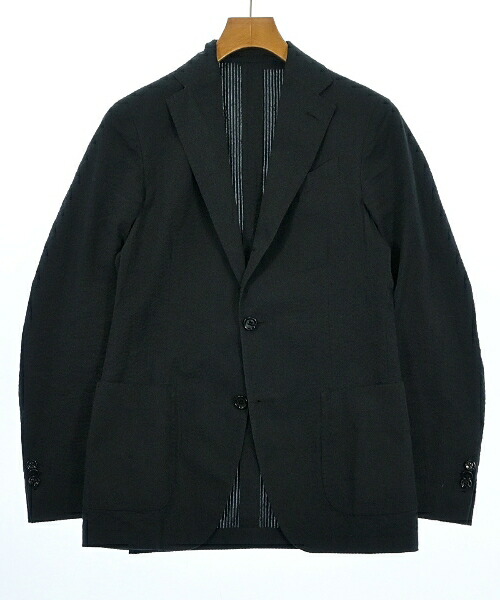 LARDINI ラルディーニ テーラードジャケット メンズ 44(S位) 黒 【中古】【古着】