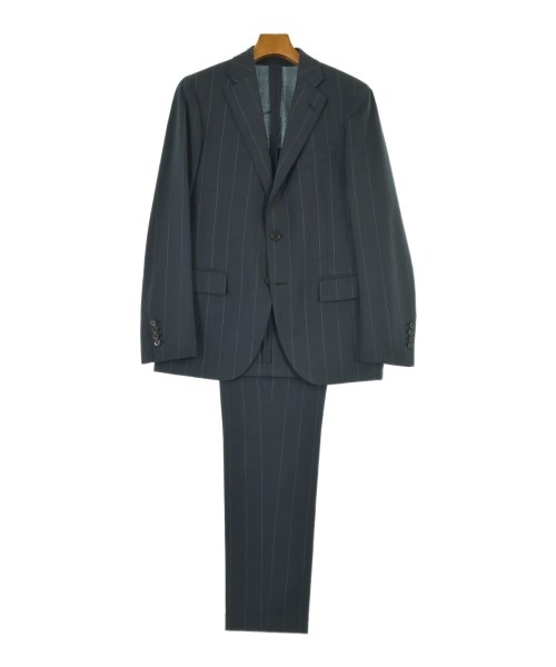 LARDINI ラルディーニセットアップ・スーツ（その他） メンズ 48(L位) 紺x白(ストライプ)【中古】【古着】
