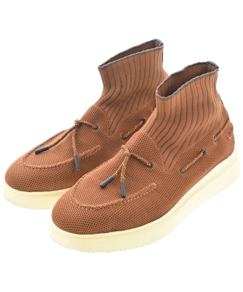 LARDINI ラルディーニスニーカー メンズ EU42(27糎位) 茶【中古】【古着】