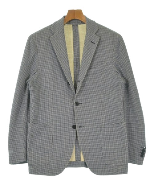 LARDINI ラルディーニカジュアルジャケット メンズ 48(L位) 薄墨色(総柄)【中古】【古着】