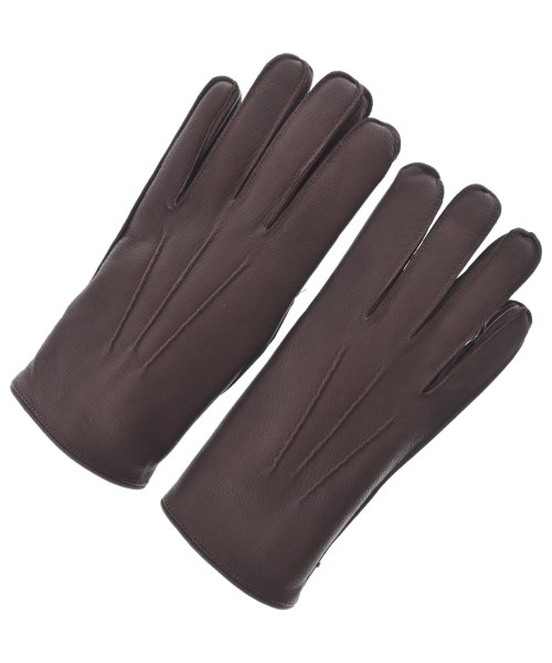 DENTS デンツ 手袋 メンズ 8.5 茶 【中古】【古着】