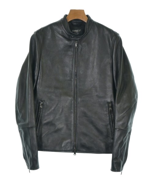 EMMETI エンメティ ブルゾン メンズ 46(M位) 黒 【中古】【古着】