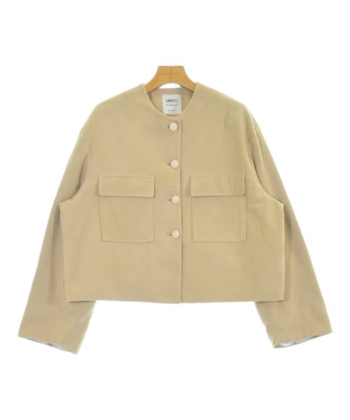 EMMETI エンメティジャケット レディース 40(M位) ベージュ【中古】【古着】