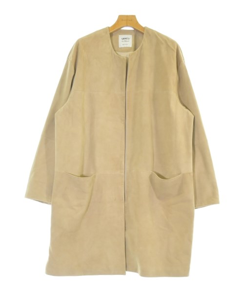 EMMETI エンメティコート レディース 42(M位) ベージュ【中古】【古着】