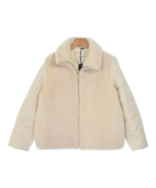 EMMETI エンメティ ブルゾン レディース 40(M位) ベージュ 【中古】【古着】