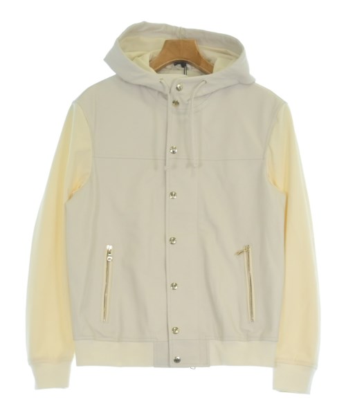 EMMETI エンメティ ブルゾン(その他) メンズ 46(M位) 白xアイボリー 【中古】【古着】