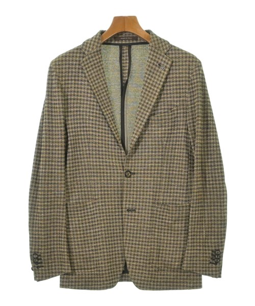 極美品 タリアトーレ テーラード アンコン仕立て ギンガムチェック 48 春夏 極美品 タリアトーレ テーラード アンコン仕立て ギンガムチェック 48