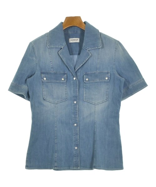 DONDUP ダンダップ カジュアルシャツ レディース 42(M位) 青 【中古】【古着】 7,488円