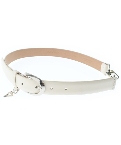 DONDUP ダンダップ ベルト レディース 75cm 白 【中古】【古着】
