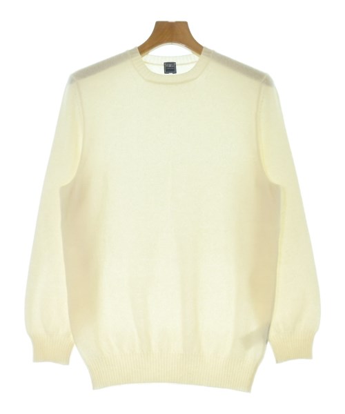 FEDELI フェデーリ ニット・セーター メンズ 50(XL位) 白 【中古】【古着】