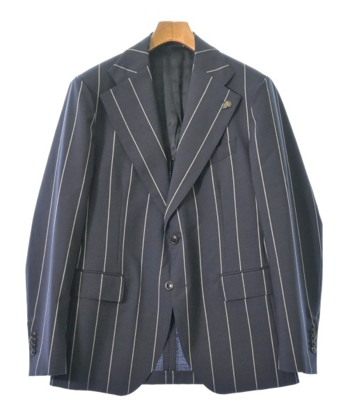 Gabriele Pasini ガブリエレパシーニテーラードジャケット メンズ 50/50(XL位) 紺系(ストライプ)【中古】【古着】｜RAGTAG（ブランド古着のラグタグ）