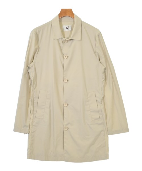 KIRED キーレッド ステンカラーコート メンズ 44(S位) ベージュ 【中古】【古着】
