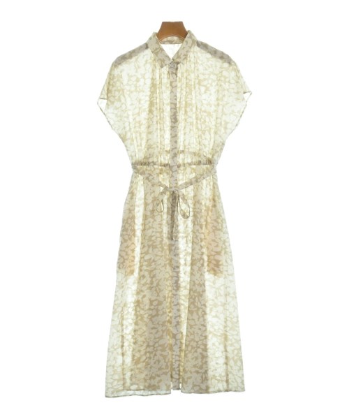 MACKINTOSH LONDON マッキントシュロンドン ワンピース レディース 38(M位) ベージュx白(総柄) 【中古】【古着】