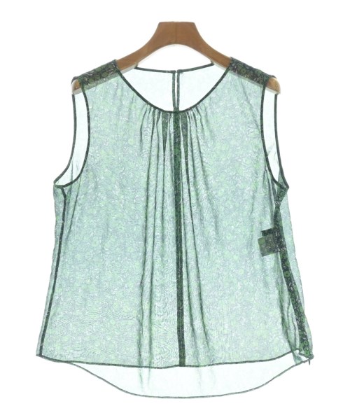 MACKINTOSH LONDON マッキントシュロンドン ブラウス レディース 46(XXXL位) 緑x紺x白(花柄) 【中古】【古着】