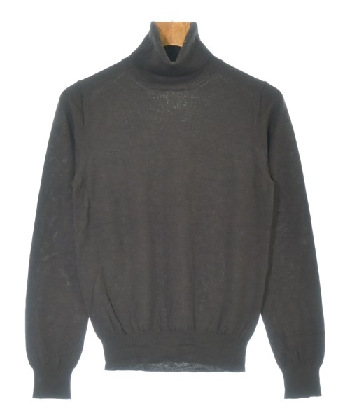 Settefili Cashmere セッテファーリカシミアニット・セーター メンズ 44(S位) 茶【中古】【古着】 トップス-ニット・セーター-メンズファッション