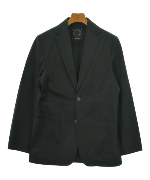 T-jacket ティージャケットテーラードジャケット メンズ S 黒【中古】【古着】