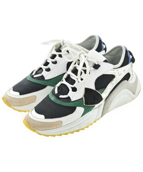 PHILIPPE MODEL フィリップ・モデル スニーカー メンズ EU40(25cm位) 黒x白xシルバー 【中古】【古着】