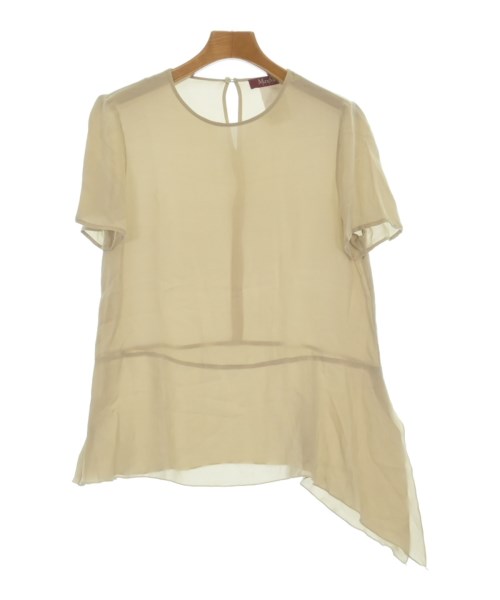 Max Mara STUDIO マックスマーラ　ストゥーディオ ブラウス レディース 40(M位) ベージュ 【中古】【古着】