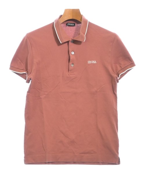 Ermenegildo Zegna ゼニア ポロシャツ メンズ XS ピンク系 【中古】【古着】